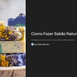 1 Como Fazer Sabao Natural